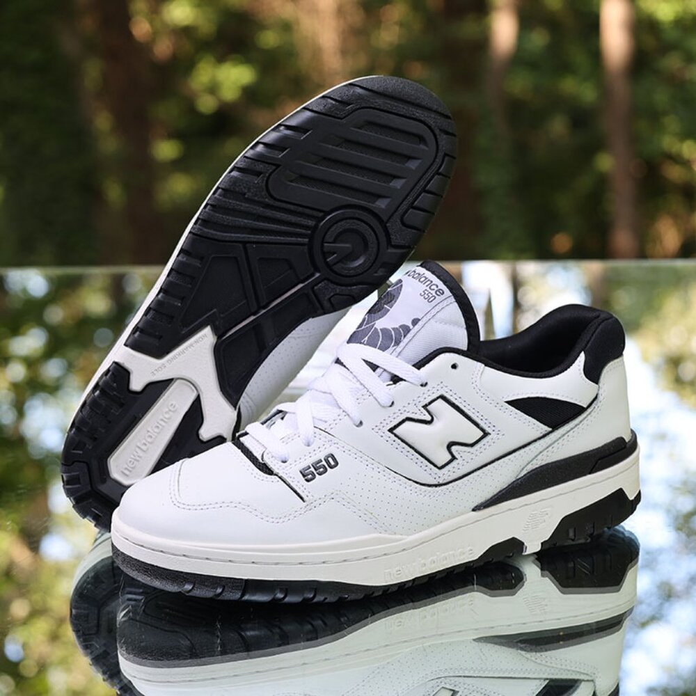 New Balance 550 White Black - Picture 6 of 12